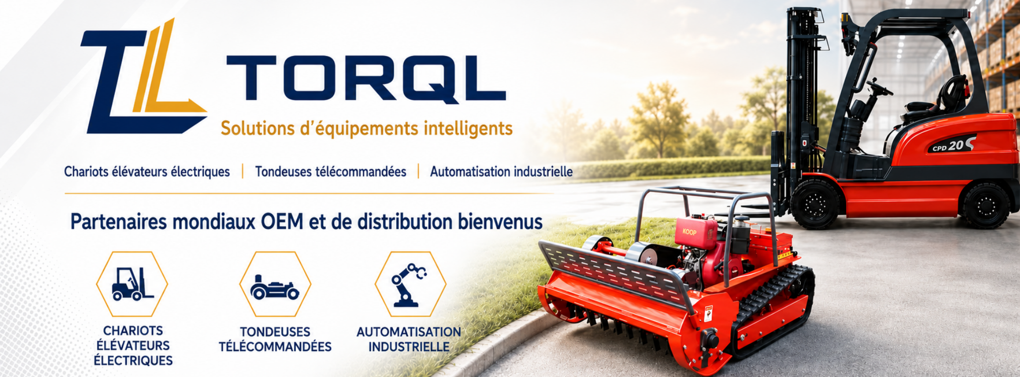 Solutions d'équipements intelligents pour les marchés internationaux - TORQL