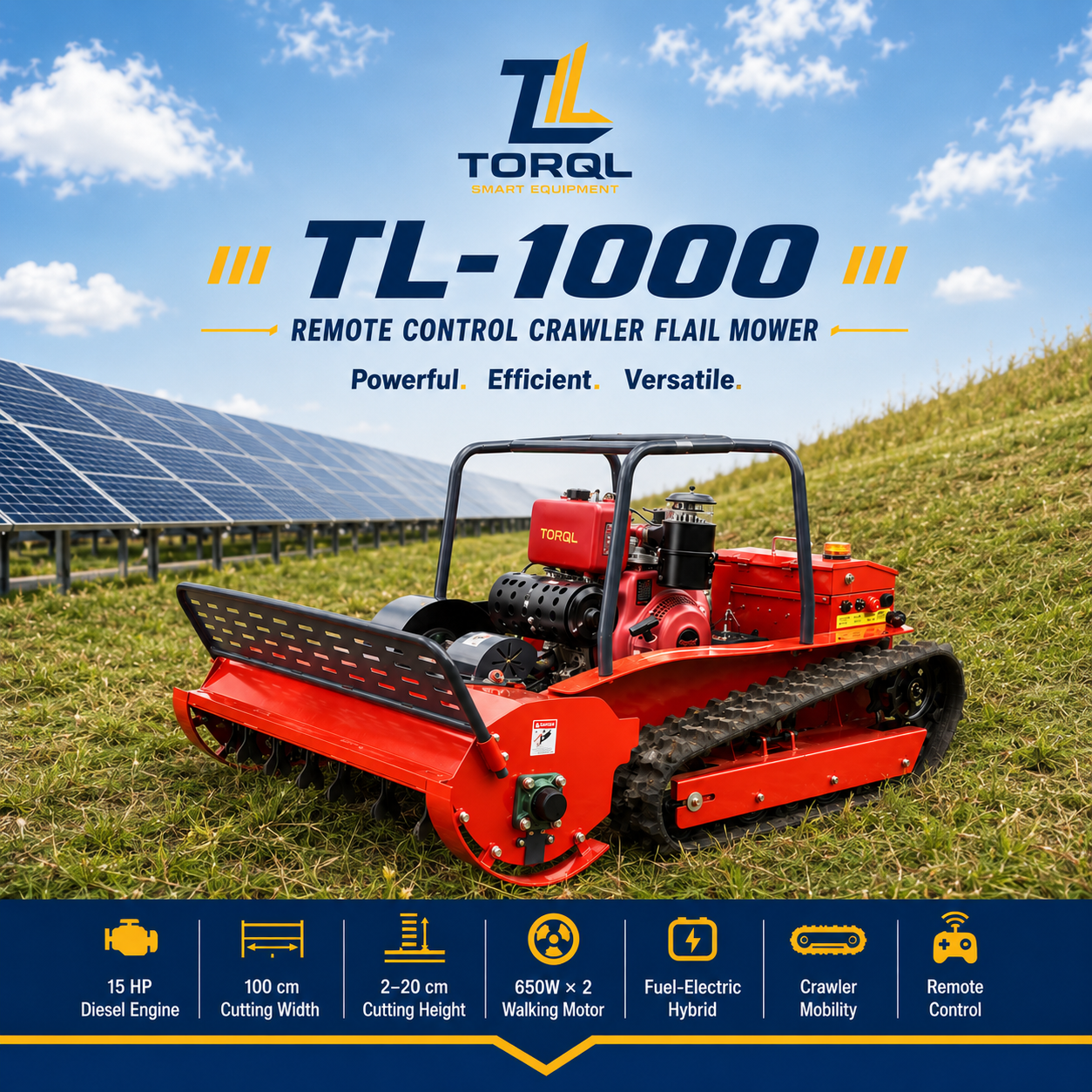 TL1000 Remote Control Mower